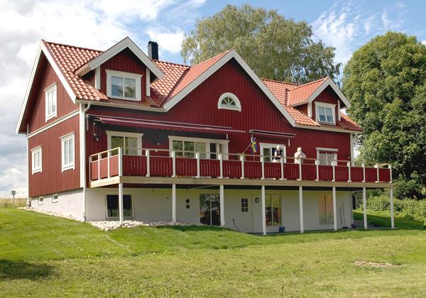 Overgrans Jordbruk Hotel Balsta Bagian luar foto